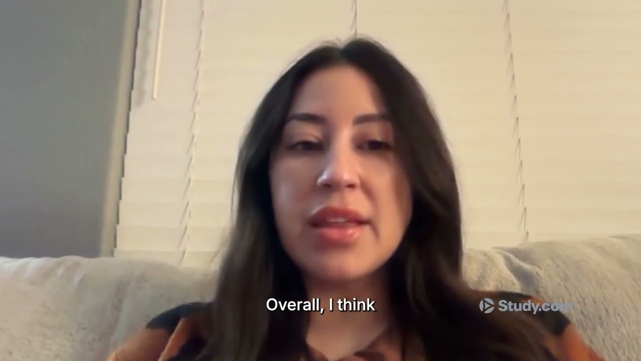 Study.com College Saver Testimonial - Sarah