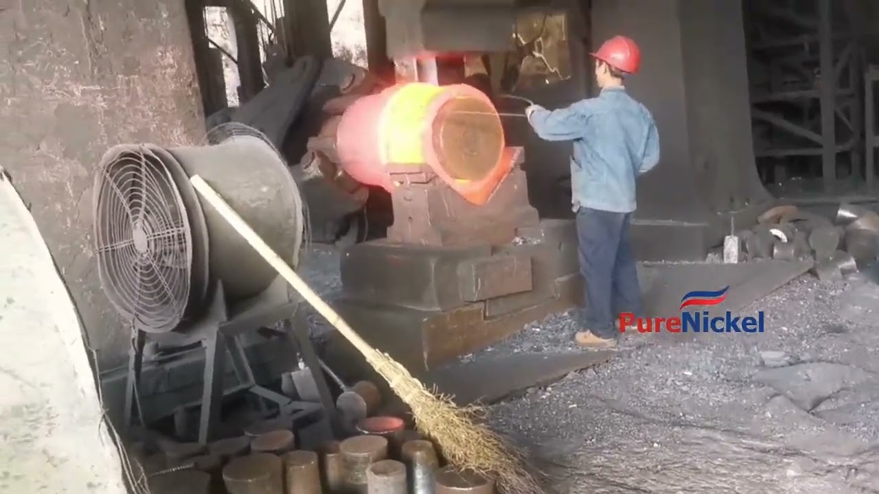 The forging process of forged gears
