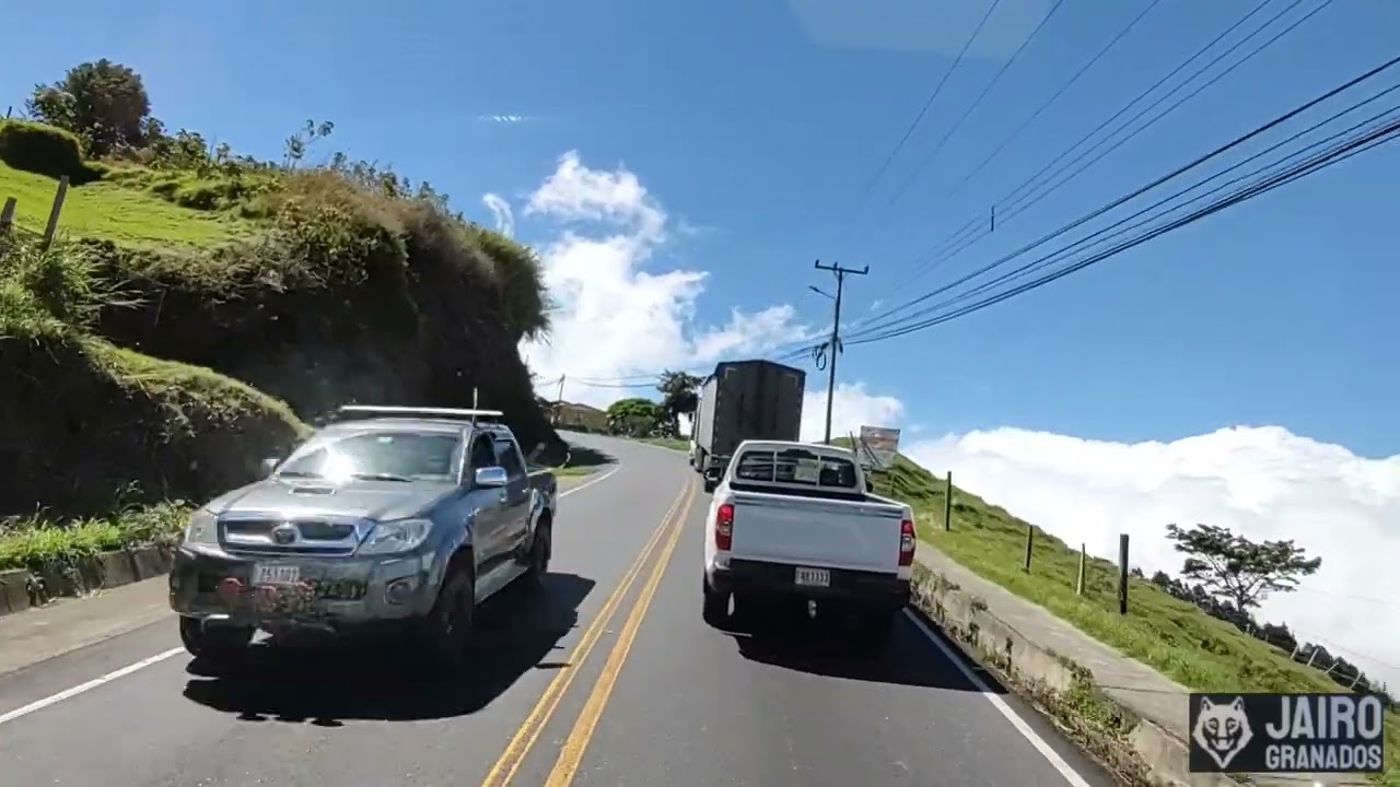 viaje de las Brisas de Zarcero a Naranjo, Alajuela Costa Rica.