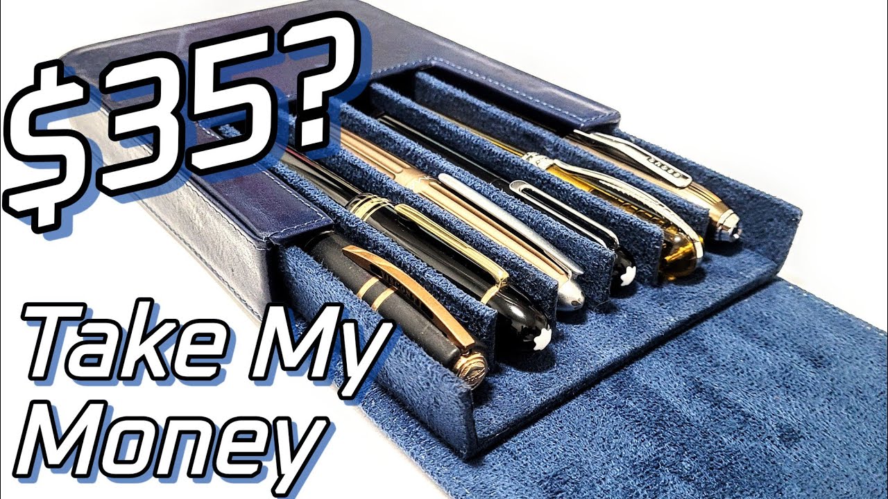 Any Good? $35 Aliexpress Leather 6 Pen Case