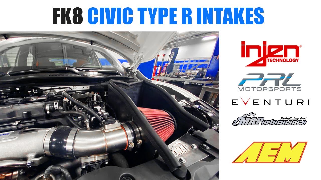 Пять лучших воздухозаборников для Honda Civic Type R FK8 2017+