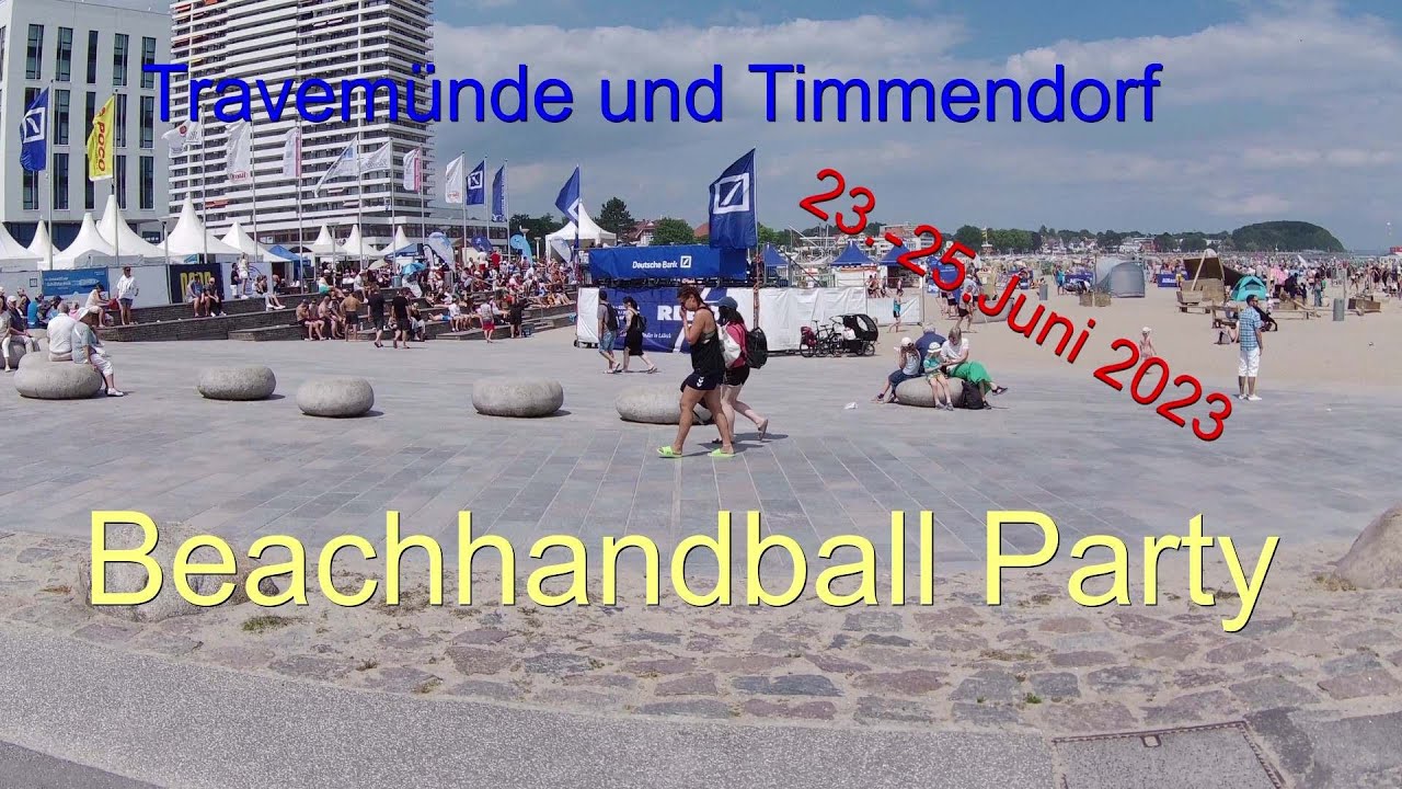 Wochenende mit  Womo in Travemünde Beach Party  und mit Rad nach Timmendorf Baltic JazzJuni 2023