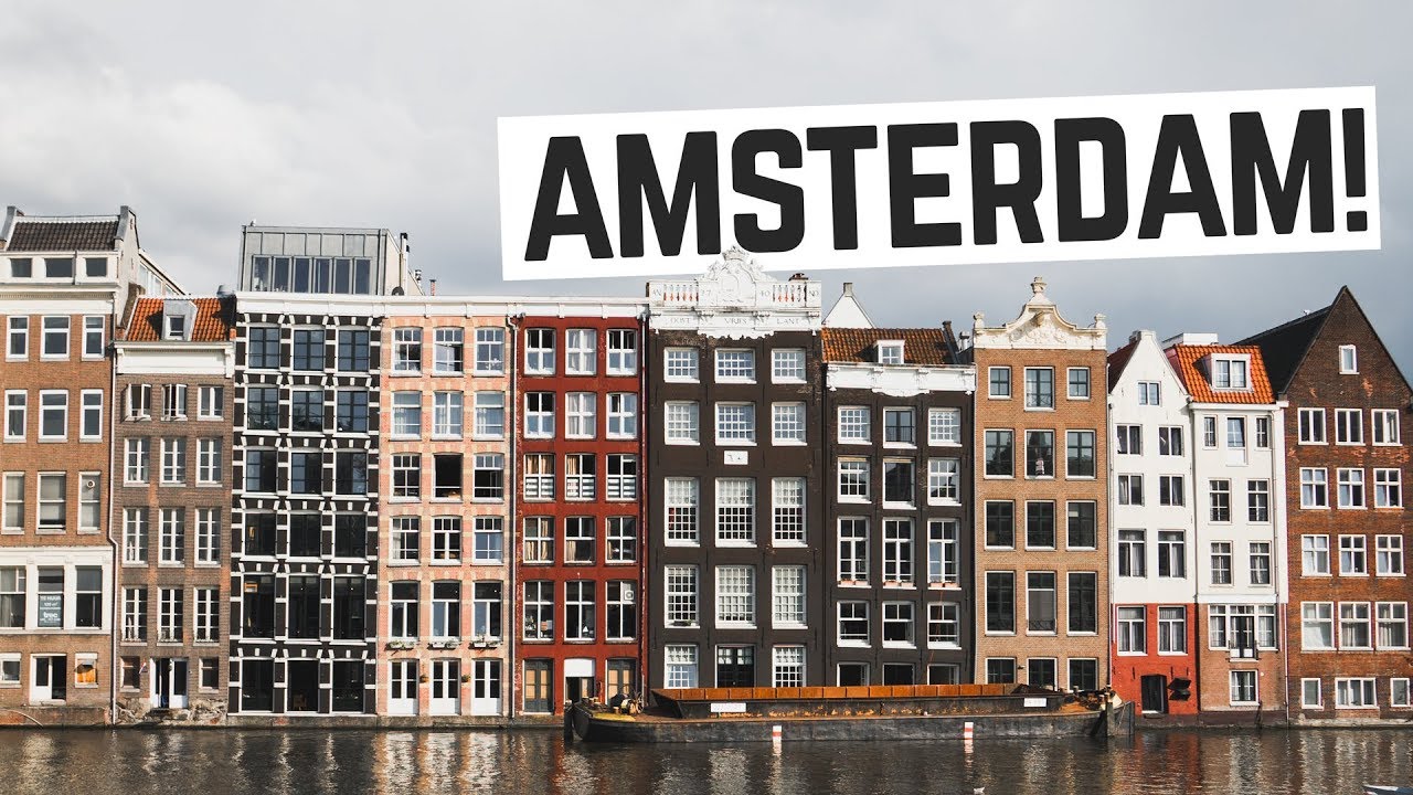 Amsterdam!! - Eating Dutch Bitterballen, Canal Tour + 
