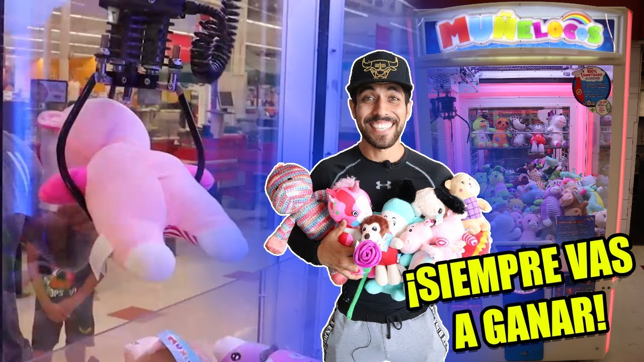 &iquest;C&oacute;mo GANAR SIEMPRE en la M&Aacute;QUINA DE PELUCHES? | Tutorial definitivo para vencer a la garra