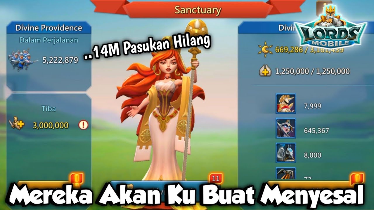 Big Solo Trap Zeroid 14M Pasukan Lenyap Dalam Sekejap!! Wajib Kita Balas Dendam | Lords Mobile