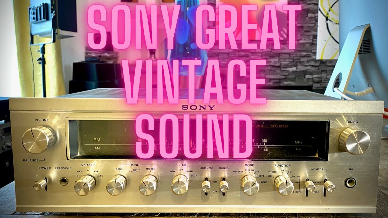 SONY STR 7055a receiver (1975) vintage vintage ?.