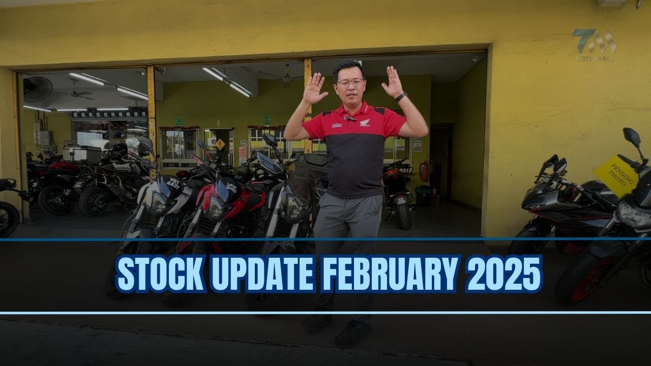 STOCK UPDATE (FEB/2025) TM MOTOWORLD TMM
