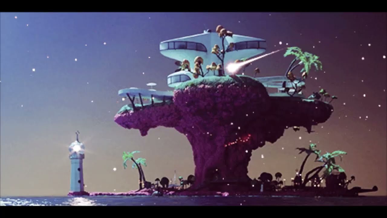 Gorillaz - Little Pink Plastic Bags [Slowed & Reverb]