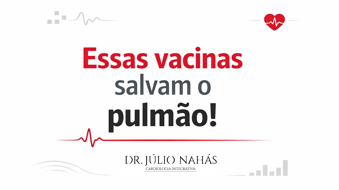 Vacinas que protegem o pulmão: o que todo adulto precisa saber #drjulionahas #saúdedocoração
