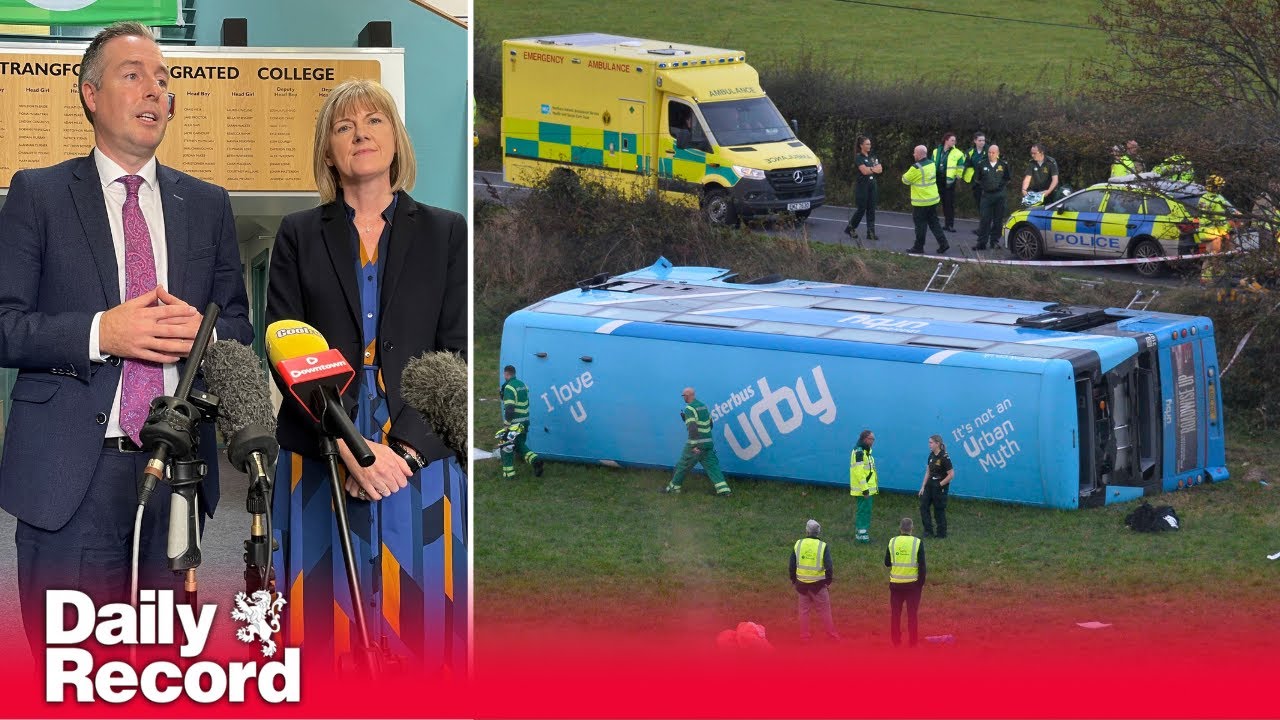 Carrowdore Bus Crash: Minister demands school transport safety assurances after double-decker crash