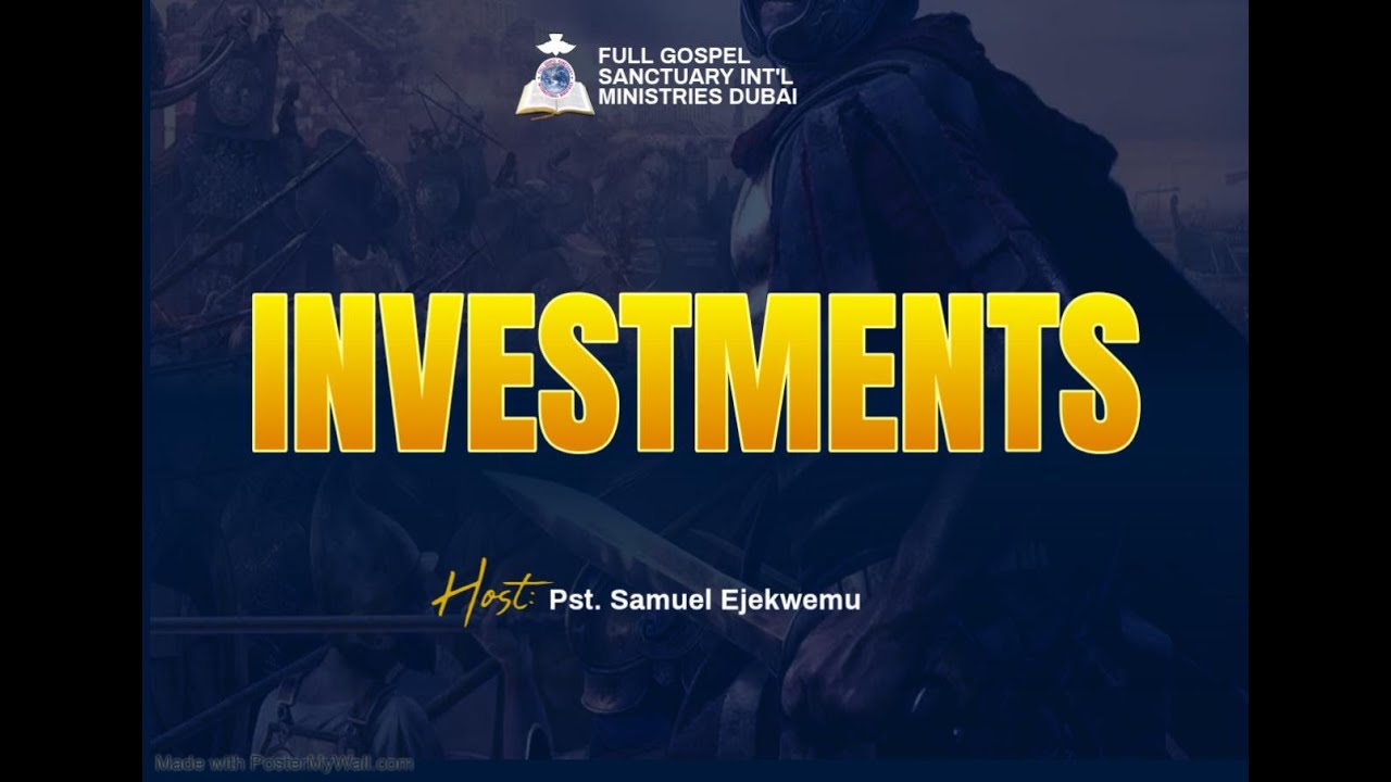 Full Gospel Sanctuary Live Stream I INVESTMENTS