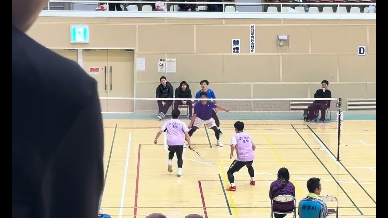 全日本シニア　蜂谷・小松崎　1試合目