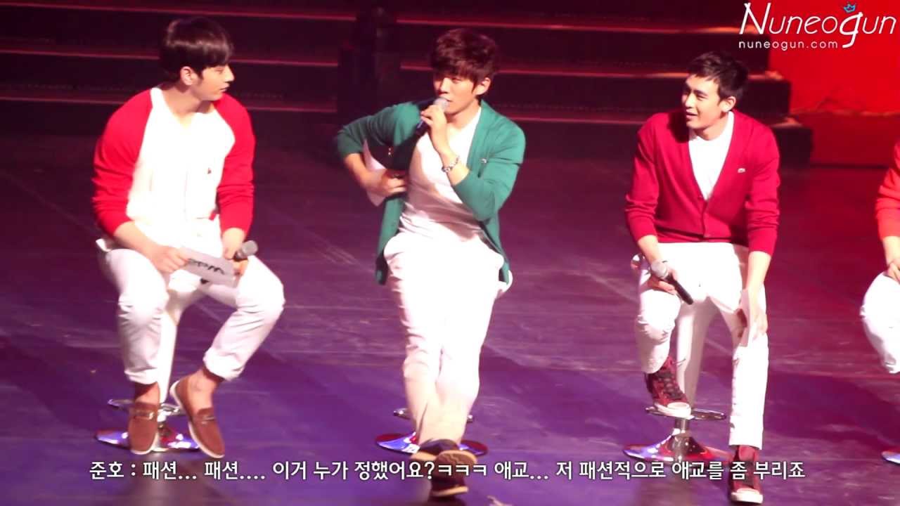 [안녕하셨슈] 120401 2PM's THE HOTTEST PARTY_준호직캠_By Nuneogun