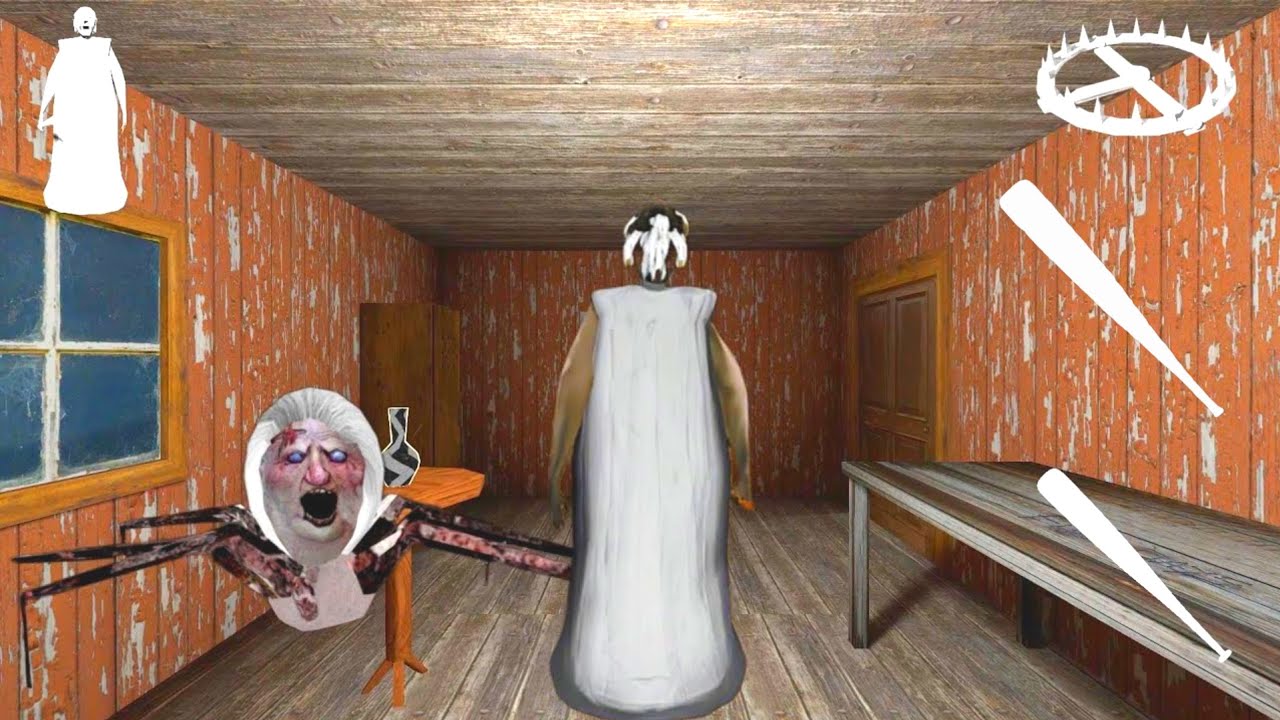 PLAYING AS GRANNY IN GRANDPA CHAPTER 1 [ Mod Menu HACK ]