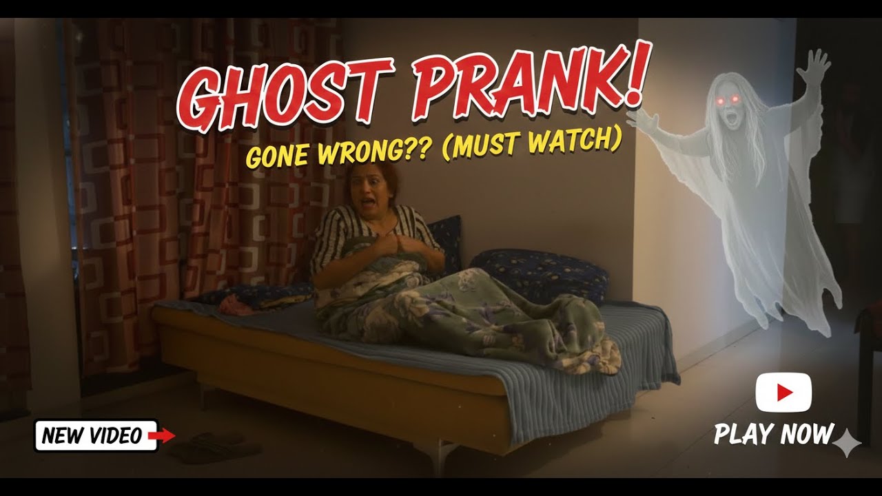 I Pranked My Mom 😱 | Ghost Prank at Home | Scary & Funny Reaction
