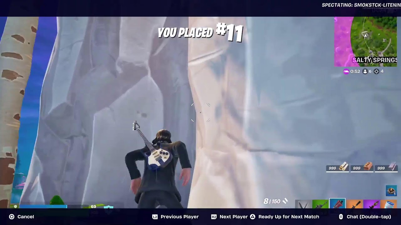 Fortnite Solo gameplay