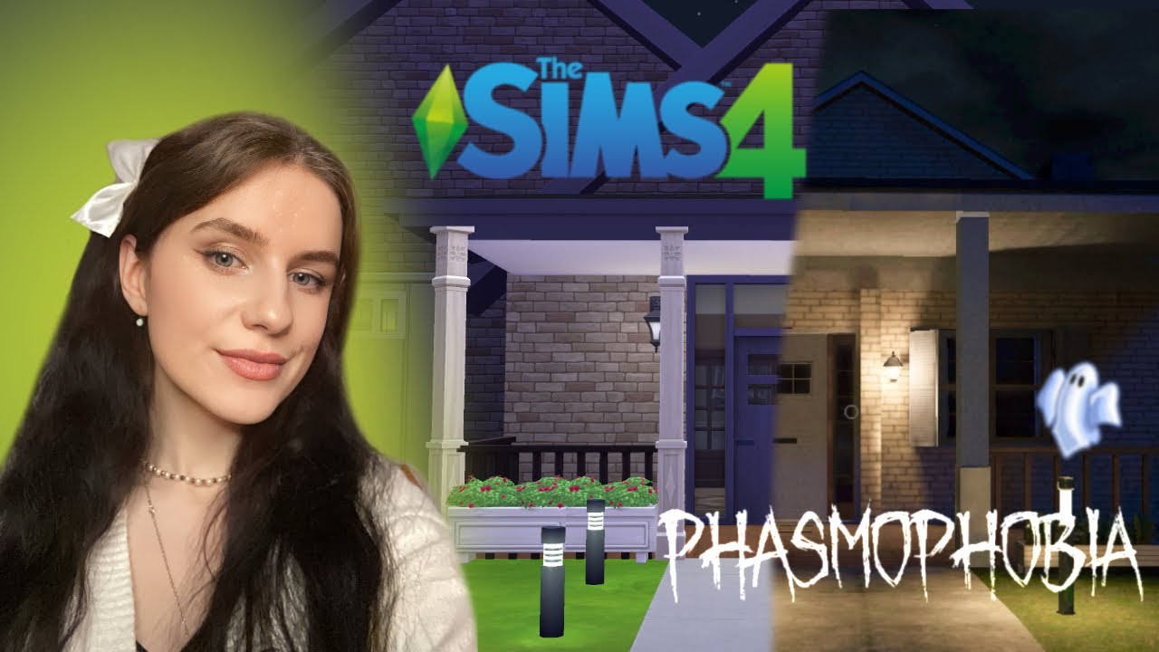 Построила 13 Willow Street из Phasmophobia в Симс / THE SIMS 4
