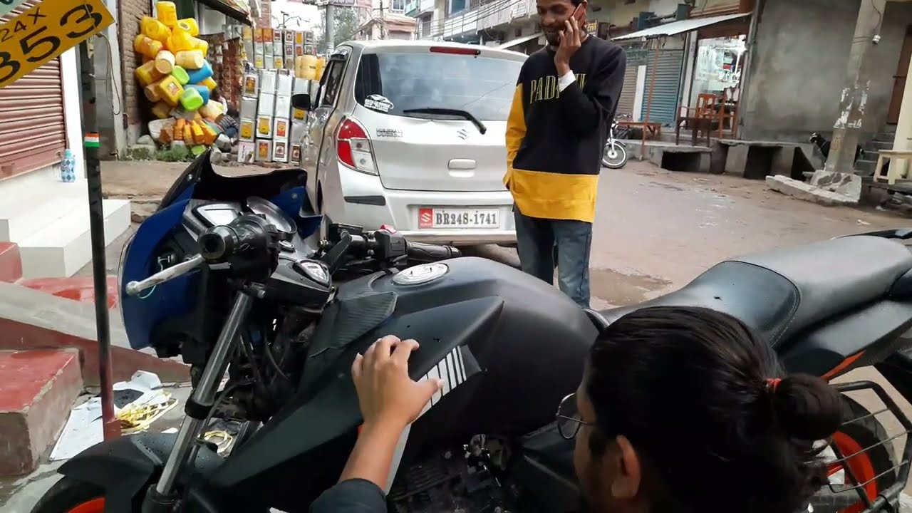Apache 160 modified || TVS Apache 160 modified sticker || Matt Black New TVS Apache || Maa Art House