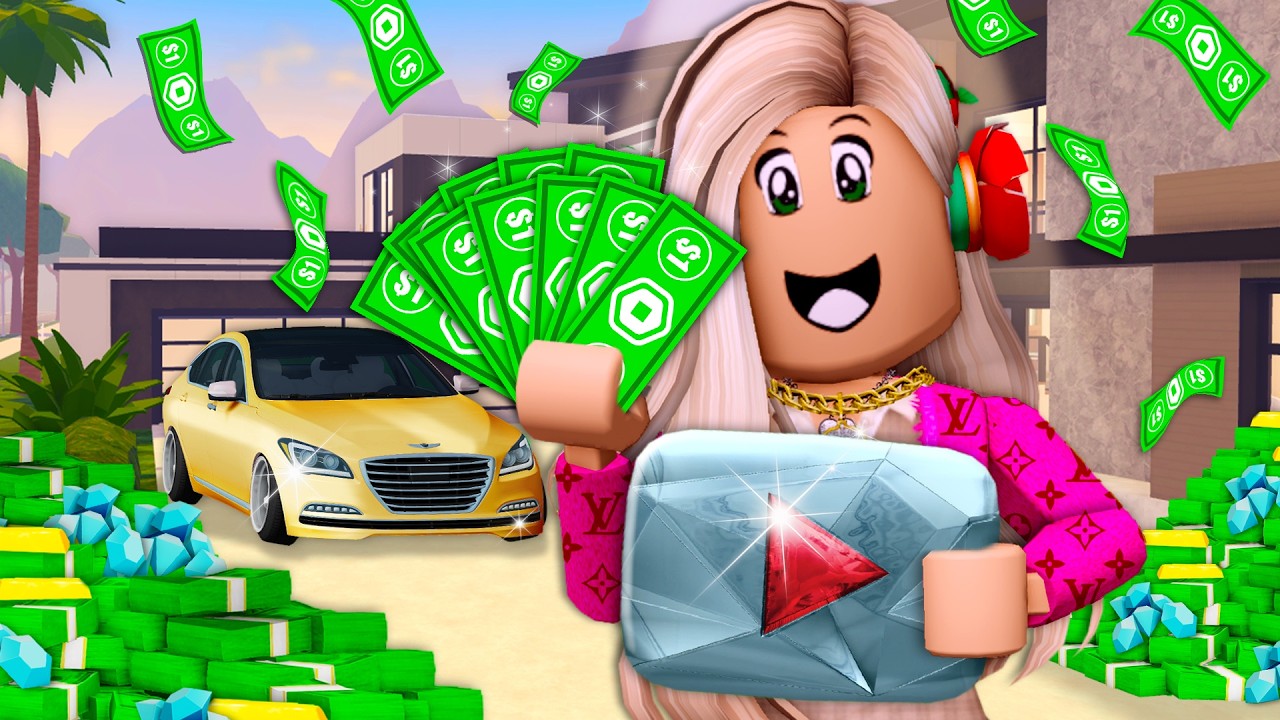 YOUTUBE превратил её в триллионера! (Фильм Roblox)
