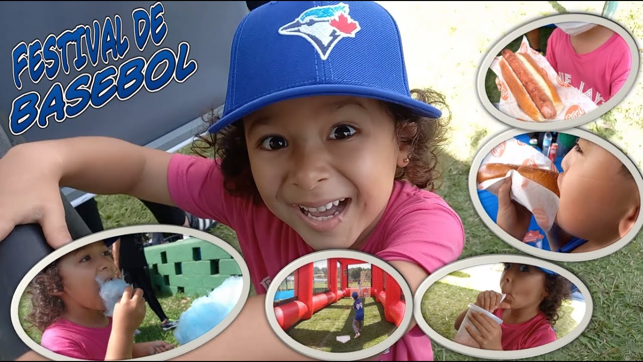 VLOG INFANTIL - FESTIVAL DE BASEBOL COMIDA BOA ALEGRIA E DIVERS&Atilde;O | FAM&Iacute;LIA ETHAN E LOLO NO BRASIL