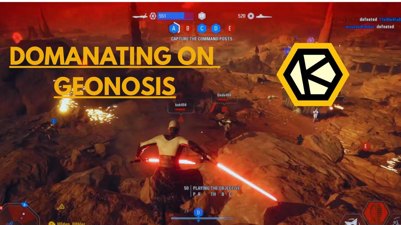 STAR WARS Battlefront II  SUPREMACY - Kyber Server [DOMANATING on GEONOSIS with ASAJJ VENTRESS]