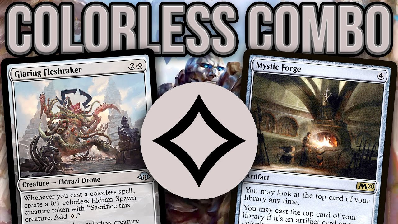 COLORLESS STORM! Glaring Fleshraker + Mystic Forge — Legacy Karn Forge Combo | Magic: The Gathering