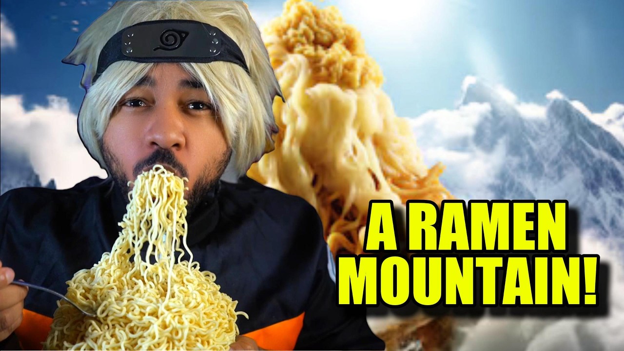 Eating A Mountain Of Ramen Like Naruto?