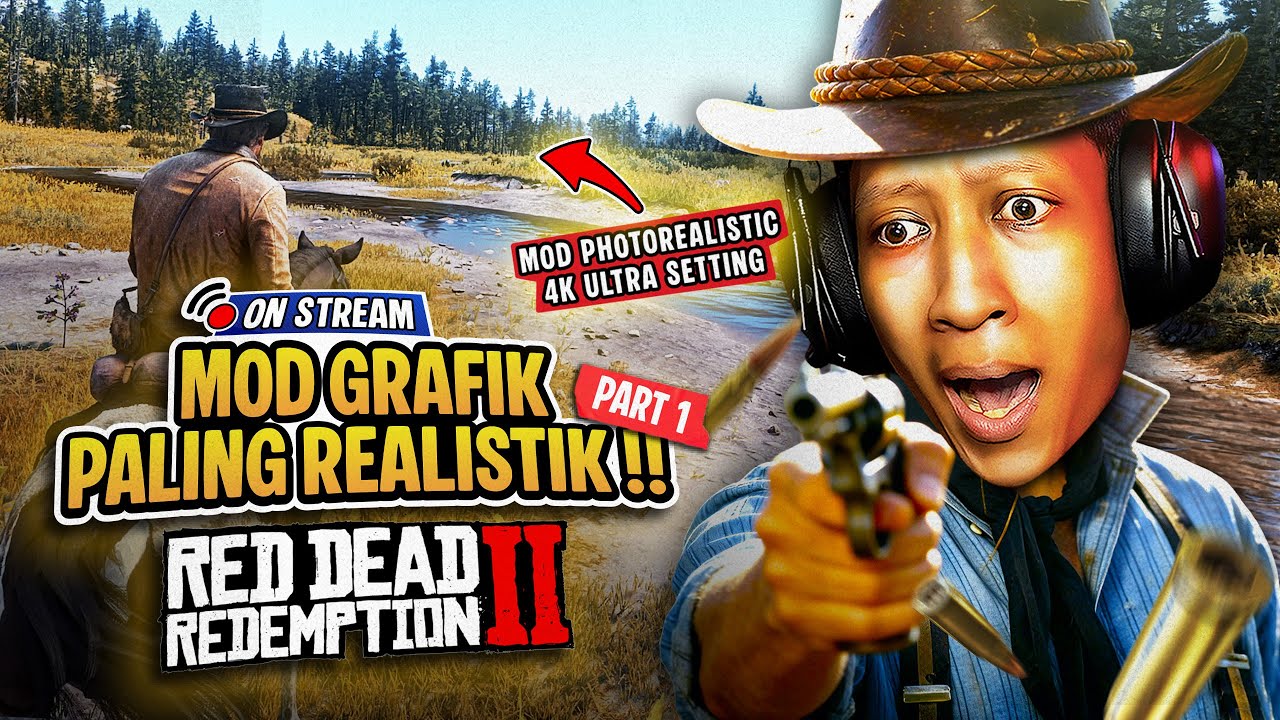 GRAFIK RDR 2 JADI REALISTIK PARAH! - Red Dead Redemption 2 Indonesia Gameplay (PART 1) PC