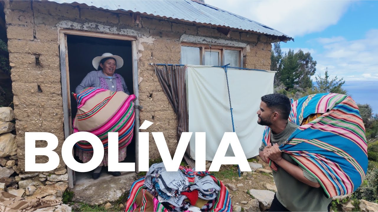 CHEGAMOS NA BOLÍVIA - COMO É A COPACABANA BOLIVIANA? 🇧🇴