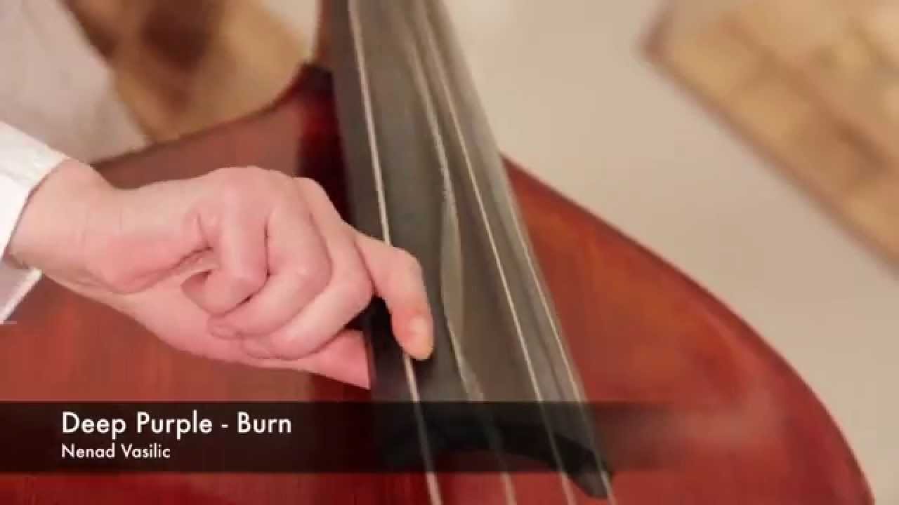 Deep Purple Burn on Double Bass /// Nenad Vasilic