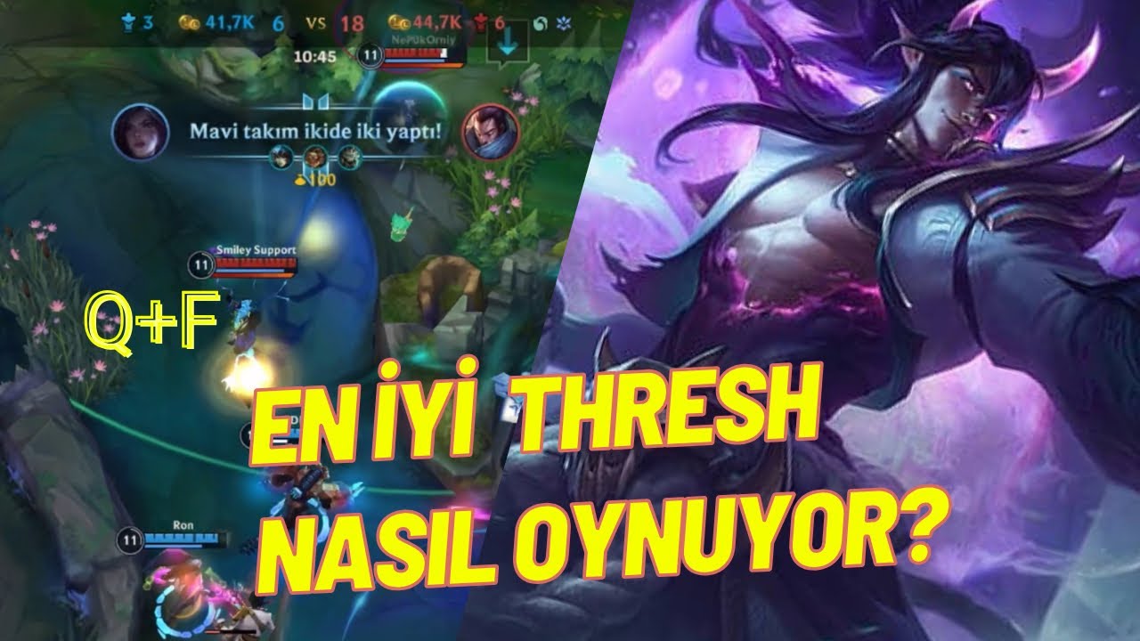 TEK BAŞINA OYUN TAŞIYAN SUP!! TOP 1 THRESH ANALİZ - WildRift