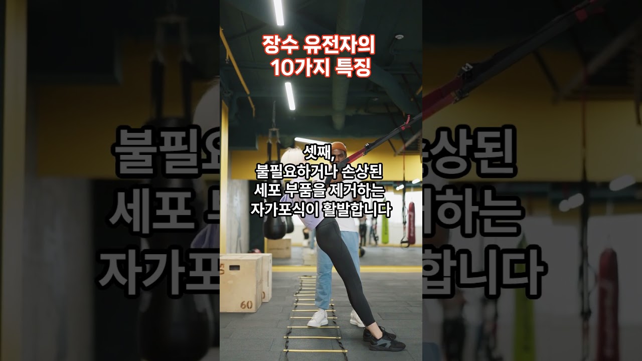 장수 유전자의 10까지 특징
