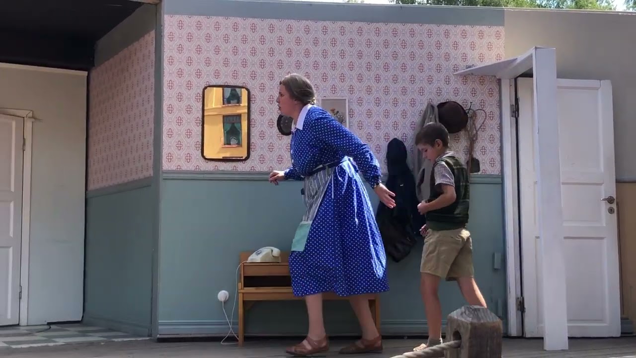 Karlssons Bullterritering. Karlsson på taket. Astrid Lindgrens Värld