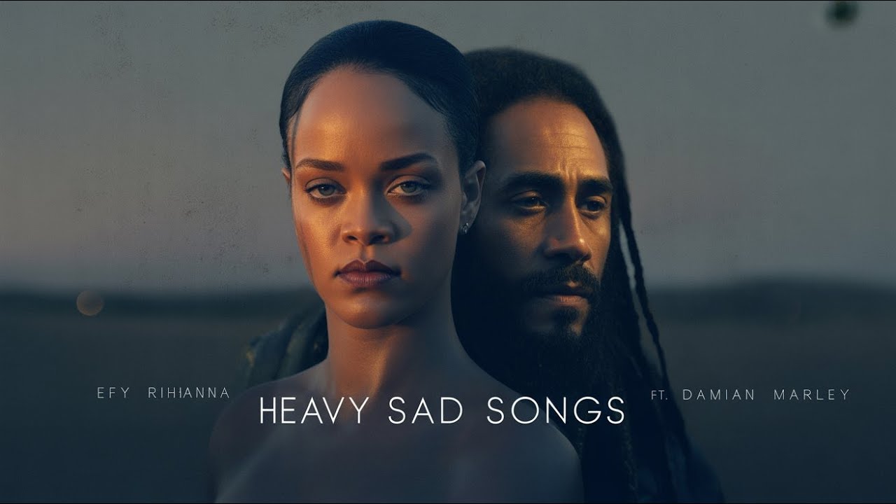 Rihanna ft.  Damian Marley – Heavy Sad Songs (Lyrics Video)