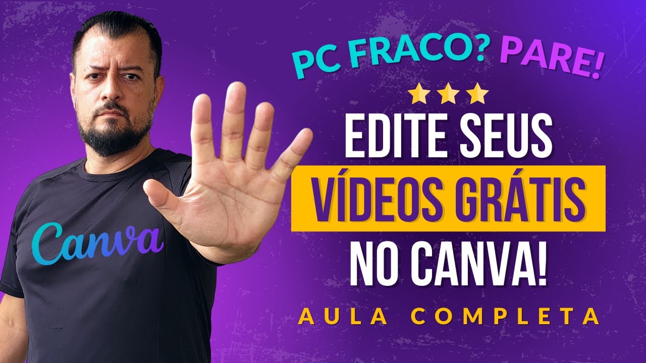 [2022] Como Editar Vídeo no Canva (Editor de vídeo para PC Gratis) - Canva Tutorial