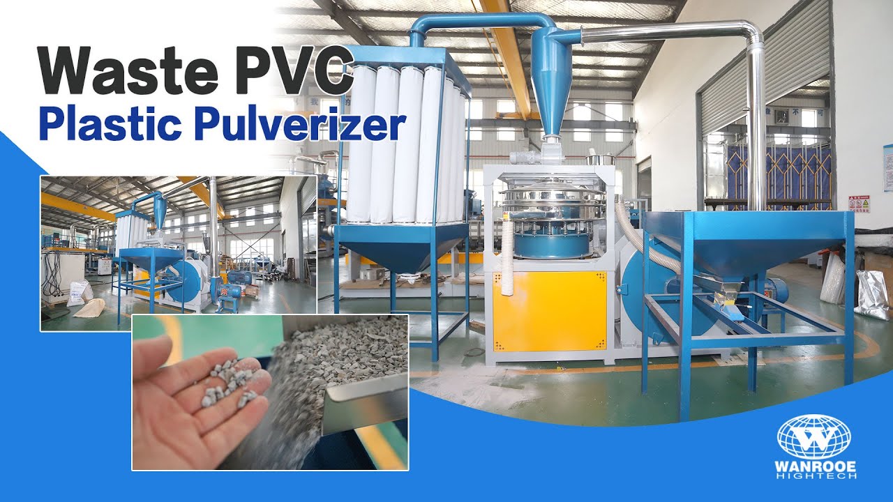 Waste SPC Floor Grinding Machine: Producing Recycled PVC Powder for Plastic Product Manufacturing