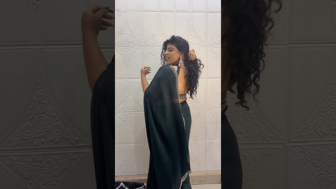 #transition #saareedesign #sareetransformation #sareeindia