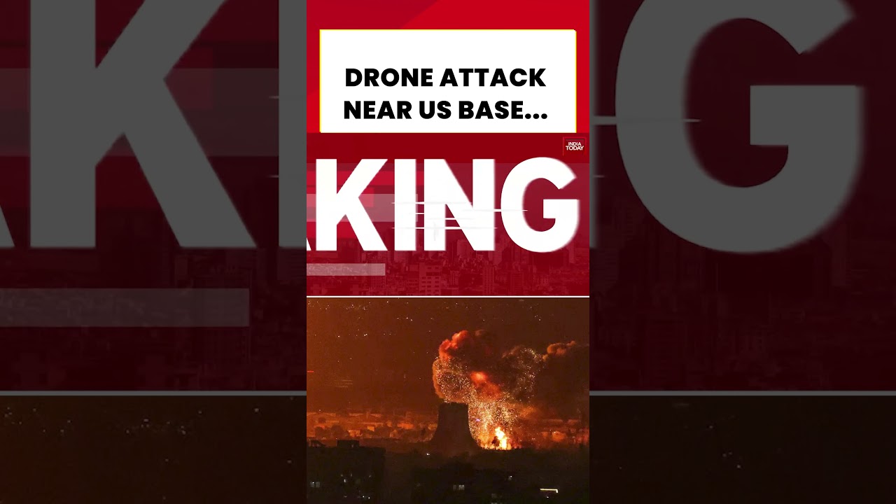 Drone Attack Near US Base Near Iraq's Erbil | Iran Strikes US Military Base In Iraq