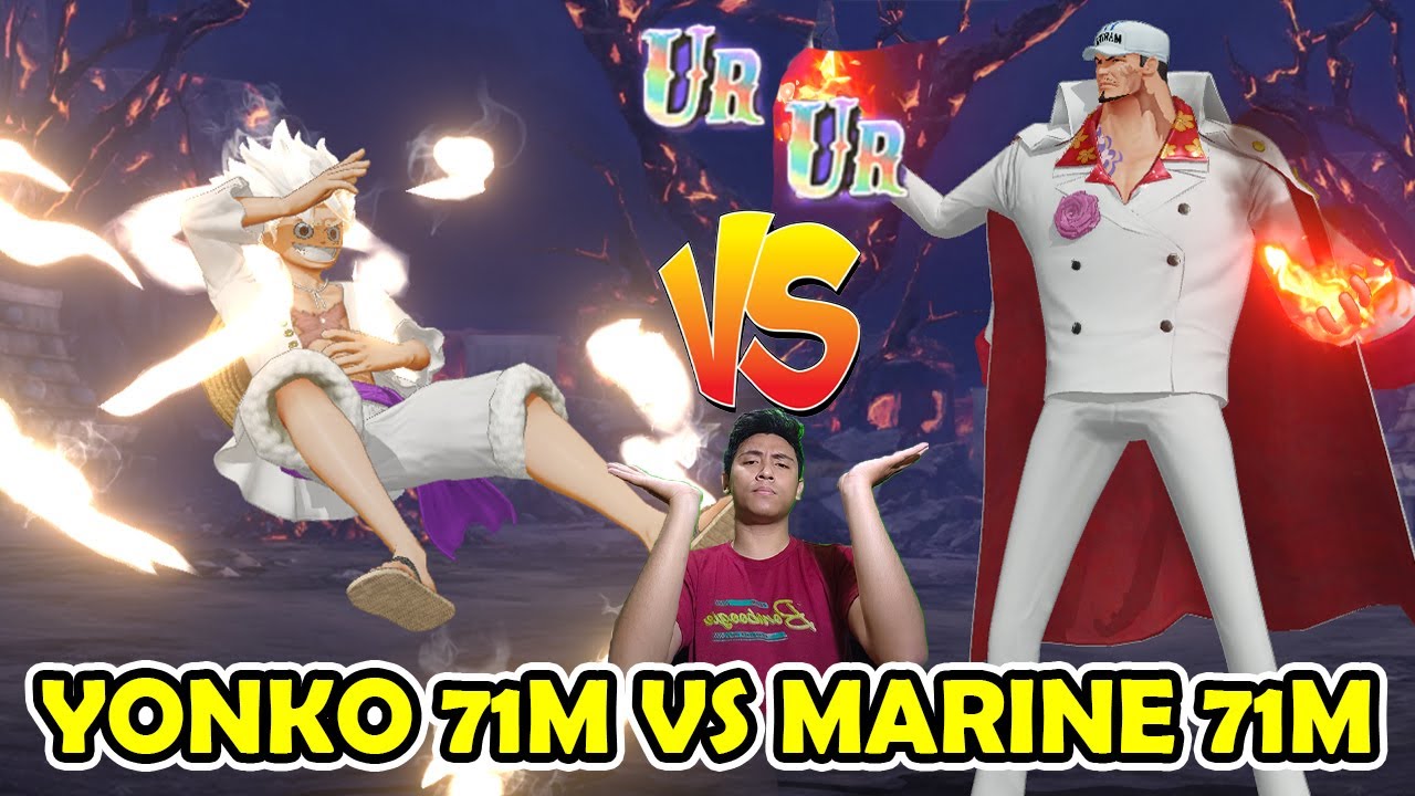 UR AKAINU VS UR LUFFY NIKA !! TEAM SIAPA YANG TERKUAT DARI MARINE VS YONKO ?? -  SAILING TREASURE