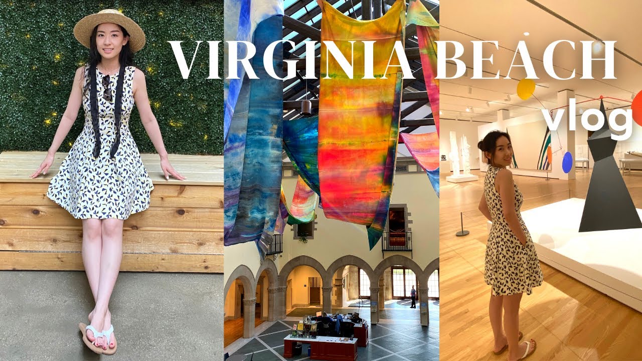 Virginia Beach Vlog｜Workation边旅行边工作｜参观Norfolk｜海事博物馆｜海鲜餐厅｜雪儿环游记#14