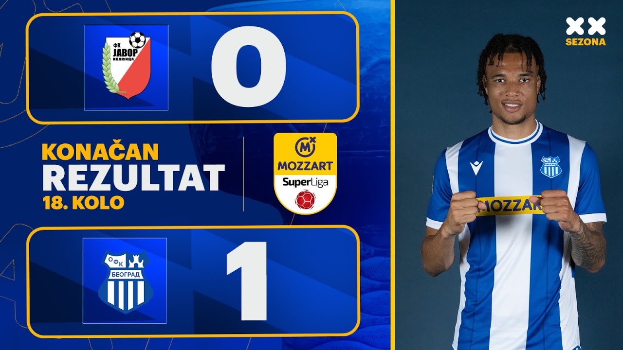 MBSLS 2025/26 - 18.Kolo: JAVOR MATIS &ndash; OFK BEOGRAD 0:1 (0:0)