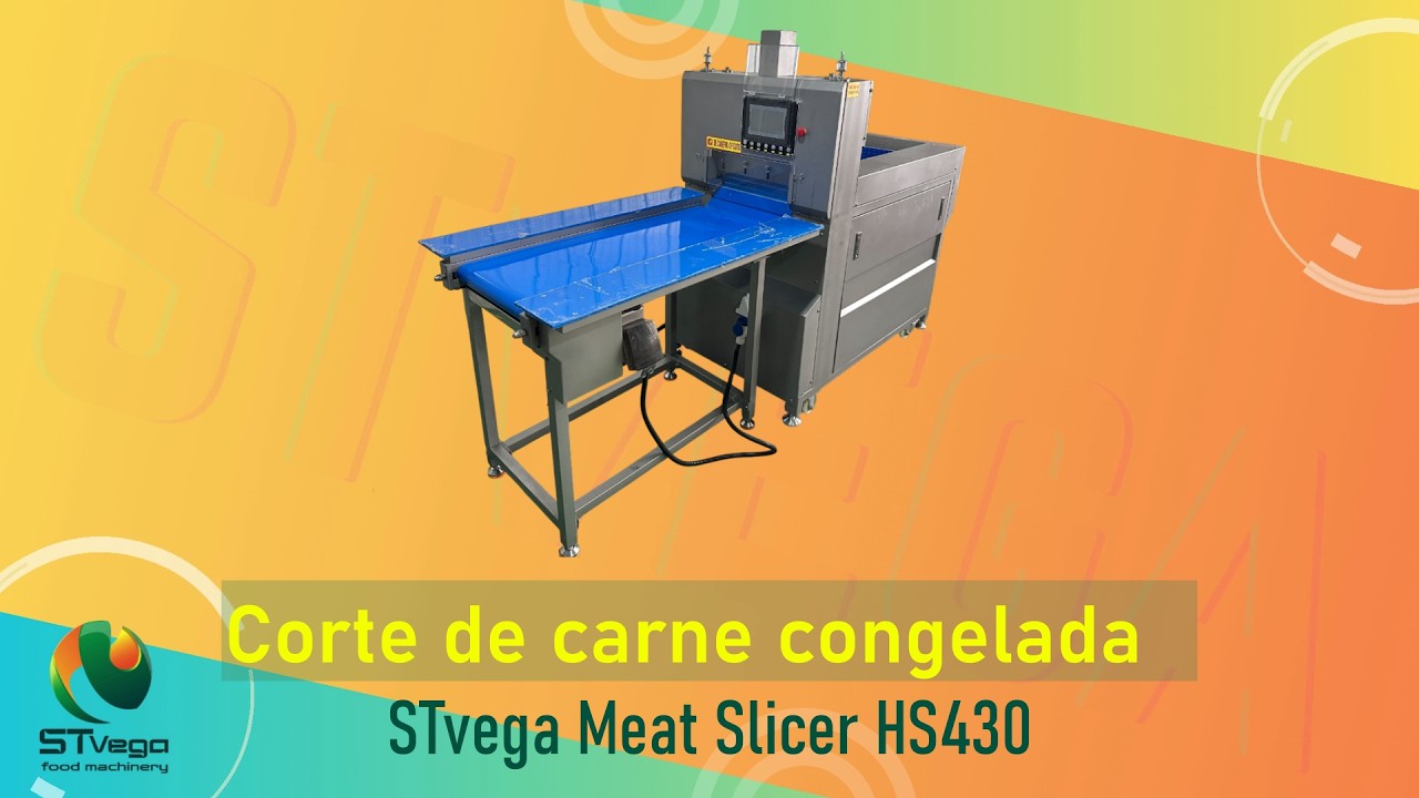 Cortadora industrial de carne congelada - STvega Meat Slicer HS430