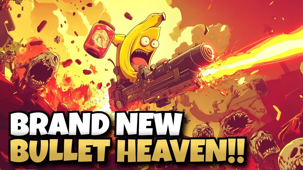 NEW Brotato Inspired Bullet Heaven is Actually Good?! | Bronana