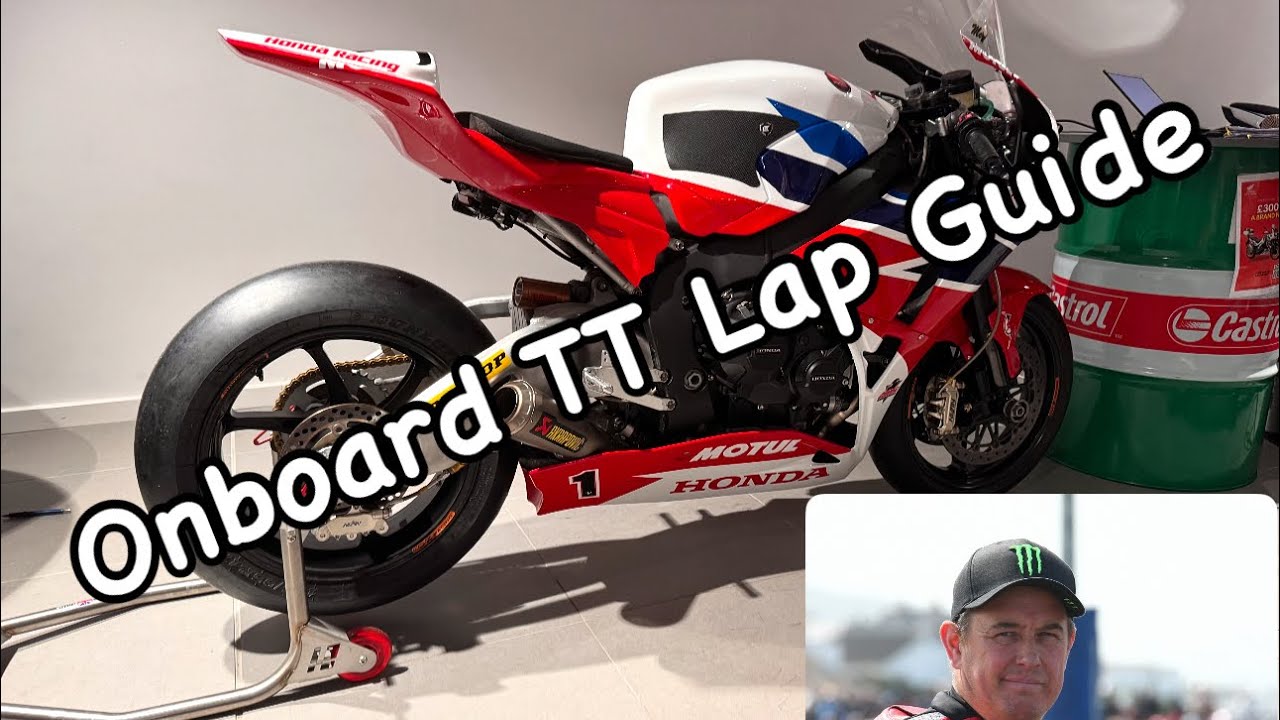John McGuinness Isle Of Man TT Superbike Lap Guide