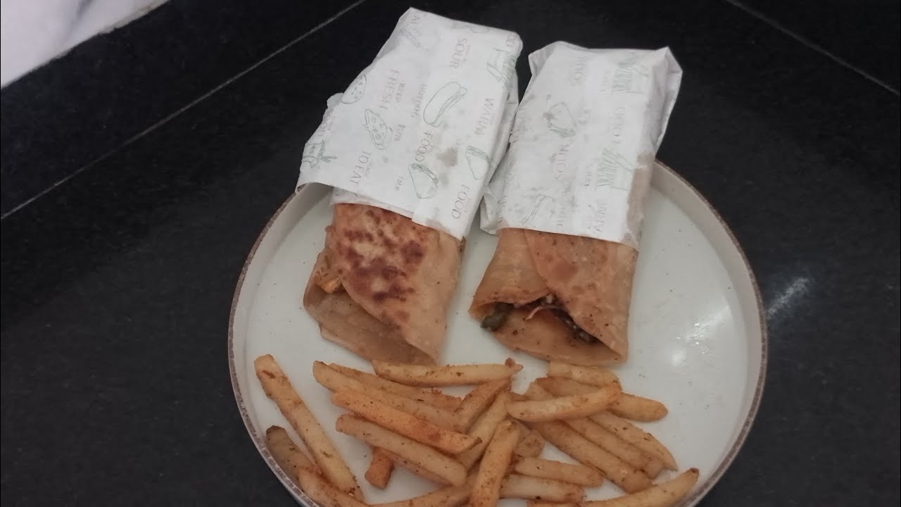 Street style paneer wrap 🌯😋 