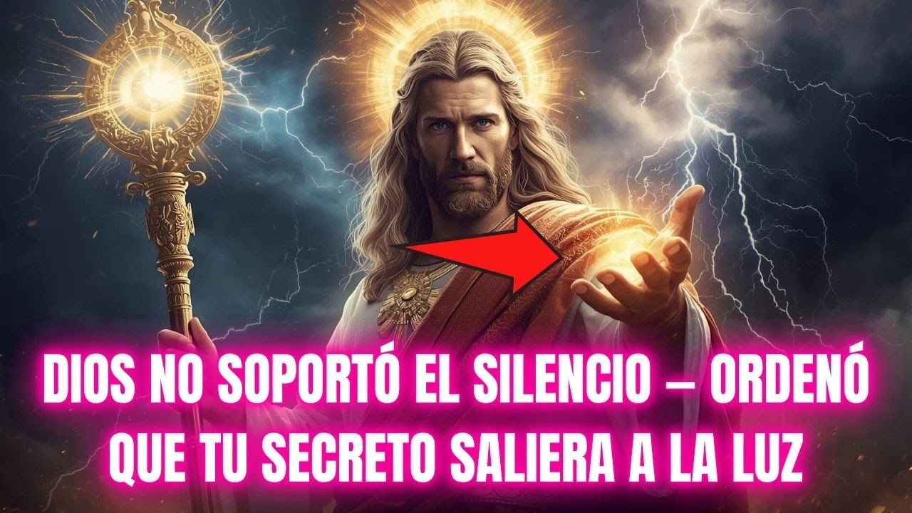 DIOS NO SOPORTÓ EL SILENCIO — ORDENÓ QUE TU SECRETO SALIERA A LA LUZ