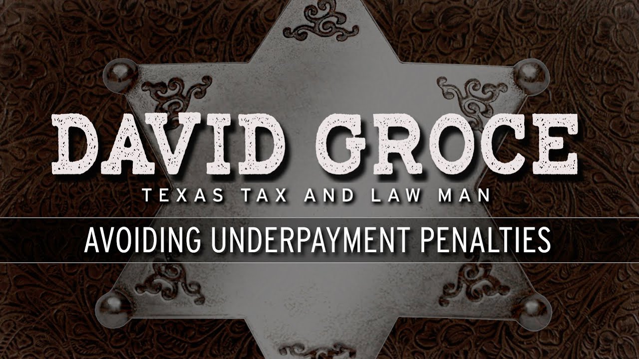 Tax Tip: Avoiding Underpayment Penalties