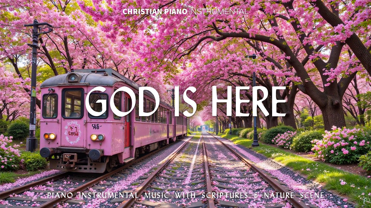 GOD IS HERE : Uplifting Bible Verses & Peaceful Worship Piano / Christian Piano Instrumental
