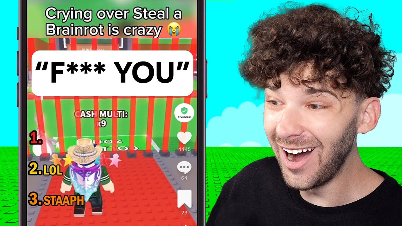 Reacting to Steal A Brainrot FREAKOUTS..