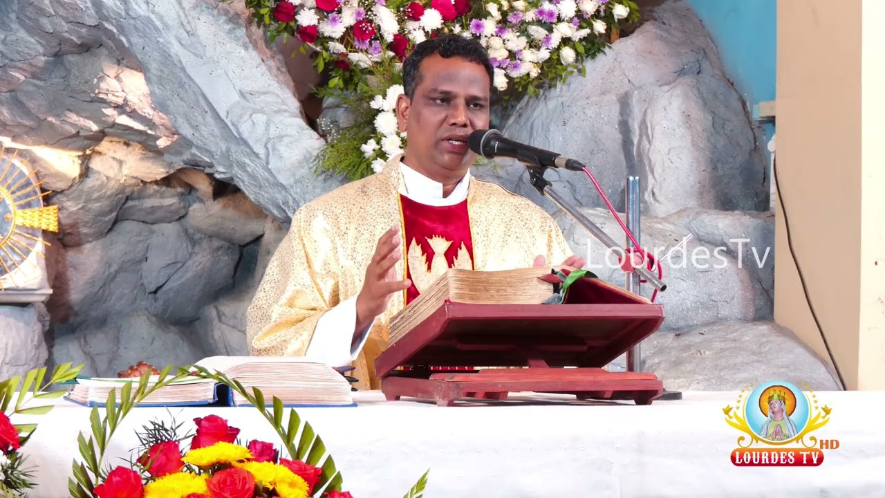 📖 மறையுரை | அருட்தந்தை J.ஆல்வின் அன்பரசு | தூய லூர்து அன்னை திருத்தலம், வில்லியனூர்